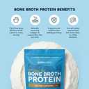 Paleovalley 100% Grass Fed Beef Bone Broth Protein Powder - Rich in Collagen Peptides for Hair, Skin, Gut Health, Bone and Joint Support - 13g Protein Per Serving - No Gluten or GMOs - Salted Caramel (EXP: 05/2028)