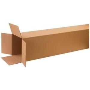 Tall Corrugated Boxes, 12" x 12" x 60" - 10 EACH PER BUNDLE [PRICE is per BUNDLE]