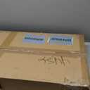 LEHOM G1C Heavy Duty Clothes Rack with Cover, Rolling Garment Rack for Hanging Clothes, Portable Closets with Oxford Fabric Cover, Freestanding Clothing Rack on Wheels (White+gray Cover, G1C)