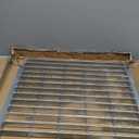 Galvanized Steel Drain Grate with Lip 20x20 in, B-Class 28100 lbs Heavy-Duty Driveway Channel Cover w/Base, Outdoor Trench Drainage Grate, Silver Square Metal Sewer Cover for Garage