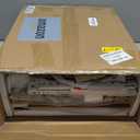 Rattan Nightstand with Charging Station,Modern Bedside Table with 2 Storage Drawer and Open Wood Shelf, for Bedroom and Small Spaces,Night Stand with Solid Wood Legs (Yellow Oak)