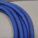 Heavy Duty Garden Hose 25 ft, Non-Expanding Flexible Water Hose, Kink Resistant Lightweight Hybrid Hose, Leakproof Hose Male to Female Fittings (Blue)