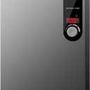 Electric Tankless Water Heater, 27kW 240V on Demand Instant Endless Water Heater with LED Temperature Display for Residential Whole House Shower, Space Saving