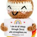 Agantree art Religious Back to School Gifts for Kids Son Teens Boys Girls Teenager Boy Girl, Brave Gifts for Child Daughter,Birthday Christian Jesus Crochet Christmas