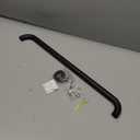 Metal Industrial Stairs Grab Bars Wall Mounted Handrail Staircase Steps Safety Bar Indoor Exterior Outdoor Deck Hand Rail Matte Black Frame Pipe Handle for Elderly (24 Inch, Pack of 1)