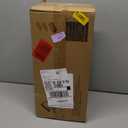 QEEIG Bathroom Shelves Over Toilet - Wall Mounted Floating Shelves Toilet Paper Storage Small Farmhouse Decor Shelf 16 inch Set of 3, Rustic Brown (019-BN3)