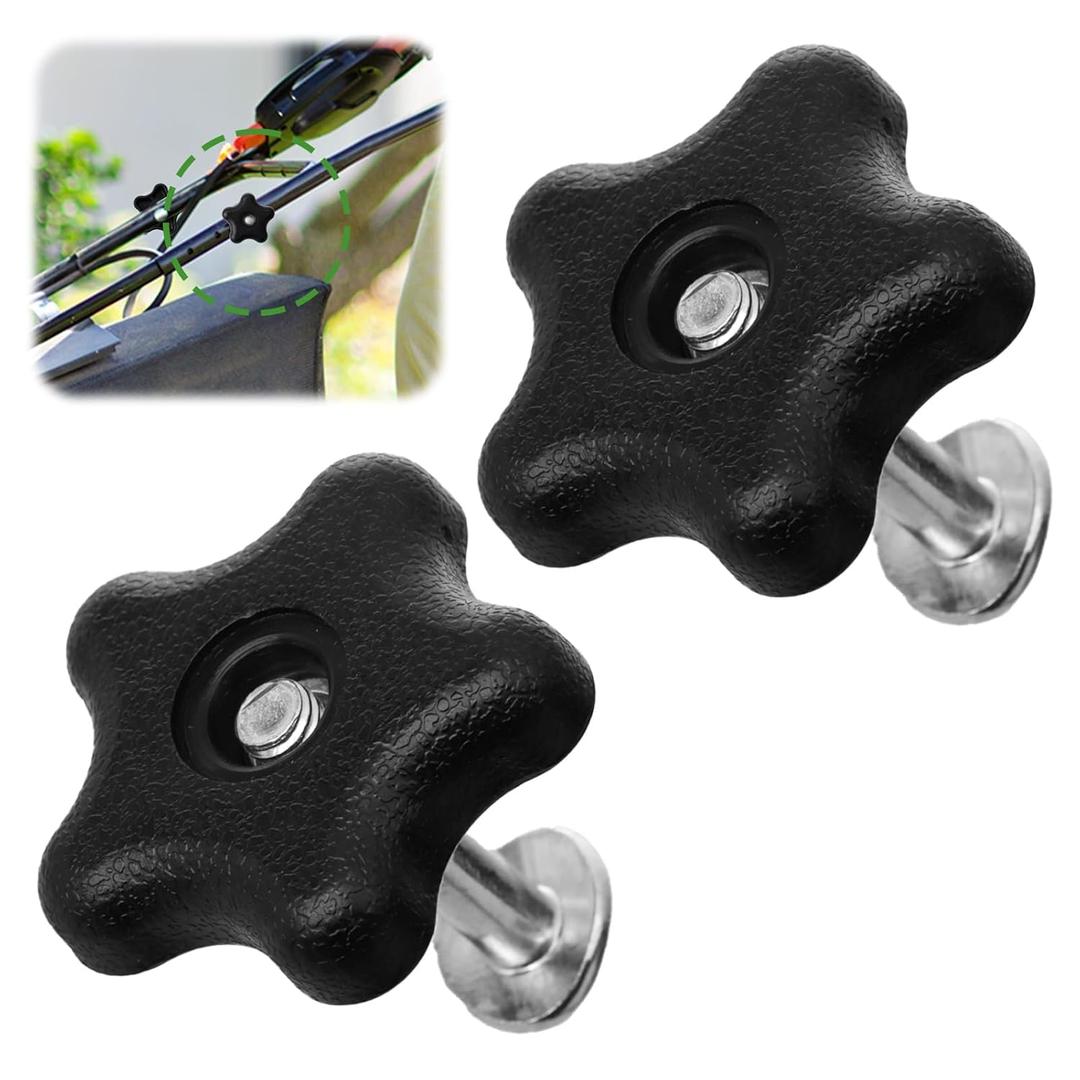 2 Sets Handle Knob and Screw Bolt Kit Compatile with Toro Lawn Mowers & Snow Blowers, 92-2260, 106-4161, 107-3844, 117-5976 Replacement Parts for Most Models