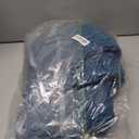 OLANLY Bathroom Rugs Sets 2 Piece, Soft Absorbent Chenille Bath Mats and U-Shaped Contour Toilet Mat Area Rug Set, Machine Washable Bath Carpet, Home Decor Accessories(30"x20"+24"x20",  Royal Blue)