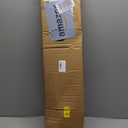 Stainless Steel 304 L Shape No Drill Shower Curtain Rod - 60"x30", Black
