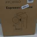 Aychiro 20 Bar Espresso Machine, Compact Espresso Maker with Milk Frother, Touchscreen Latte Maker with Detachable Drip TrayWater Tank, Built-in Handle for Home and Office Use