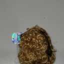 HOOJIH Curly Hair Bun, Elastic Drawstring Loose Wave Messy Bun 1PC Large Full Hair Bun Extension Hairpiece Short Synthetic Ponytail Extension for Women - Light Golden Blonde