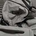 Car Seat Bags for Air Travel Fit Chicco Keyfit 35 and Anti-rebound Bar Base, Fit Doona Car Seat Stroller and Base, Nuna Pipa Travel Bag, Infant Car Seat Bag, Doona Travel Bag (Grey)