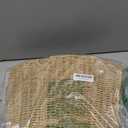 OIAHOMY Christmas Tree Collar, Wicker Holiday Tree Skirt & Stand Base Cover,Paper Rope Christmas Decor, Natural-27 inch