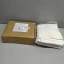 Amazon Basics Lightweight Super Soft Microfiber 4 Piece Comfortable Sheet Set with 14-Inch Deep Pockets, Full, Cream, Solid