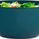 US Acrylic Vista Durable Plastic Salad and Serving 10-inch Bowls | Set of 4 in Coastal Colors | Reusable, BPA-free, Made in the USA | 135 oz. capacity