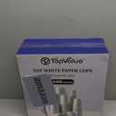 600 Pack 5 oz Paper Cups, Disposable Bathroom Mouthwash White Hot Drinking Cups for Home, School and Office