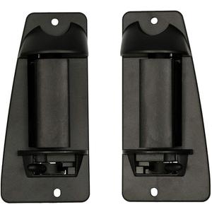 Extended Cab Door Handle Rear Left Driver and Right Passgenger Side | for 1999-2007 Chevy Silverado GMC Sierra 1500 2500 3500 | Replaces# 15758171, 15758172 (Plastic Black)