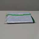 Cloth Placemats Set of 6, Cotton Linen Blend Machine Washable Durable Linen Table Mats, Heat Resistant Placemats Wrinkle Free Place Mats for Dining Table, Easy to Clean (Light Blue, 6)