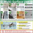 EZlifego Double Sided Tape Heavy Duty, Nano Double Sided Adhesive Tape, Clear Mounting Tape Picture Hanging Adhesive Strips (9.85FT)