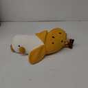 PEACH CAT Cookies Banana Duck Plush Pillow with Chocolate Chip Body Plushies Toy Cute Dessert Stuffed Animals Gifts for Kids Khaki 19.7"