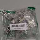 Chibery 2 Pack 1 Pairs 135° Lazy Susan Hinge, Full Overlay Concealed for Corner Kitchen Cabinet Replacement Hardware, Cupboard Folded, Folden Door