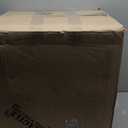 IRIS USA WeatherPro 31 Qt Storage Bins with Lids, 6 Pack, BPA-Free Plastic Gasket Box with Tight Latch and Seal, Stackable Nestable Tote Tub - Clear/Black