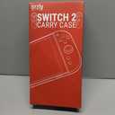 Orzly Case Compatible with Nintendo Switch 2  Protective Travel Carry Case with Screen Padding, Game Card & microSD Slots, Zipped & Open Pockets for Accessories  7.9" Gift Boxed (Red)