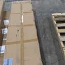 Red Lantern 6 ft. Tall Wooden Louvered Room Divider White 3 Panel