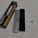 Bostitch Office Premium 3 Hole Punch, 12 Sheet Capacity, Metal, Rubber Base, Easy-Clean Tray, Silver