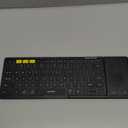 Samsers Foldable Bluetooth Keyboard with Touchpad, Full-Size Wireless Folding Keyboards with Backlight, Portable Travel for iOS Android Windows Mac OS, Support 3 Device(BT5.1 x 3), Black