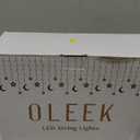 OLEEK Ramadan Lights Decorations 20 ft- Ramadan Decorations for Home 2026 - Ramadan Decoration Lights (40 LEDs)- Ramadan Gifts for Kids - Ramadan Decor - زينه رمضان - Ramadan led Lights