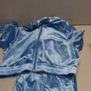 SMSN Women Sweatsuits Set Velvet 2 Piece Tracksuit Outfits Velour Jogging Long Sleeve Sweat Hoodie and Sweatpants Set (Blue, XL)