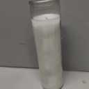 White Devotional Prayer Candle 2x8, Glass Jar, 12Pk, 12 Pack - Standard
