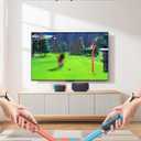 [Switch 2/1 Compatibale] 2-Pack Golf Club Hand Grips for Nintendo Switch 2/1/OLED, Hand Holder Game Accessories for Joycon, Handheld Handle for Nintendo Sports Game and for Mario Golf: Super Rush
