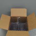 US Acrylic Cafe Plastic Reusable Tumblers (Set of 16) 20-ounce Water Cups in Clear | Value Set of Restaurant Style Drinking Glasses, Stackable, BPA-free, Made in the USA | Top-rack Dishwasher Safe