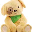 Lilly's Love Weighted Stuffed Animal, 5lb | Sensory Plush for Kids & Adults | Machine Washable Plushie w/Removable Inner | Calming Weighted Stuffed Animal for Anxiety, Dexter The Dog