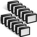 Improvedhand Filters Replacement Fit for i-Robot Roomba E I & J Series i1 i3 i3+ i4 i5/plus i7 i7+/plus i6 i6+ i8 i8+ E5 E6 E7 Vacuum Cleaner parts 4639161, 12Pack Filter Replacements+1 Cleaning Brush