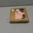 Floroom Artificial Dahlia Flowers 20pcs Real Looking Blush Foam Fake Roses with Stems for DIY Wedding Bouquets Pink Bridal Shower Centerpieces Floral Arrangements Party Tables Home Decoration