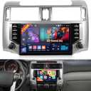[4+64GB] Car Radio for Toyota 4runner 2010-2020 with Wireless Carplay Android Auto, 9 Inch HD Touchscreen Car Stereo with WiFi GPS Bluetooth5.0 FM/RDS 32EQ SWC Backup Camera MIC