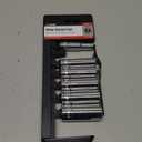 7 PC. 3/8" DR. SAE DEEP SOCKET SET W/RAIL