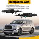 DICMIC Rear Air Strut Shock Absorber Compatible with 2011-2013 Infiniti QX56 2014-2023 Infiniti QX80 Replace# 56211-1LA4A, E6211-1LA7B, 56210-1LA4A, E6210-1LA7B