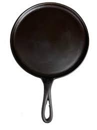 Vintage Cast Iron # 10 Round Griddle with Machined Finish [circles] 11.25" wide Professionally Cleaned and Seasoned Black