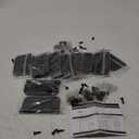 Ravinte 11 Pack Matte Black Door Hinges 3.5"x 3.5" Door Hardware Controls Rounded 5/8" Radius Corners Interior Door Hinges, Steel Bifold Residential Standard Black Hinges 3.5" for Interior Doors