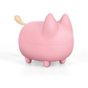 Cute Bluetooth Speaker, Mini Cat Portable Wireless Speakers with Loud Stereo Sound, Built-in Mic, Dual Pairing,40H Playtime for Room, Desk Decor, Xmas Gift for Kids, Women (Pink)