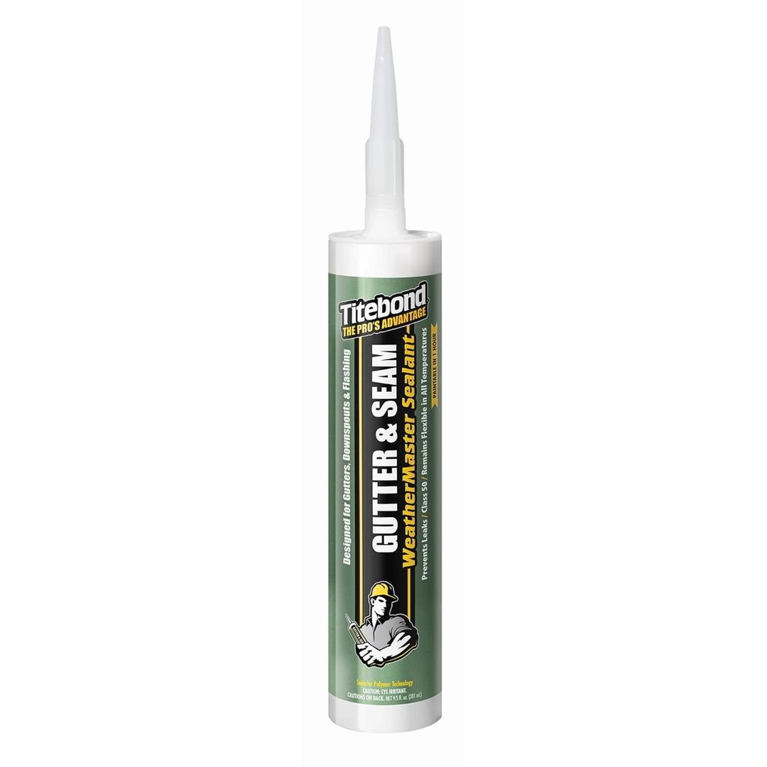 Titebond 9.5 Oz. WeatherMaster Gutter & Seam Sealant 7321 - White