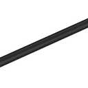 Meranti Aluminum Handrail for Indoor or Outdoor Steps and Stairs Hand Rails for Elderly DIY Complete Stair Railing Kit (AHR, Black Textured, 4' Length)