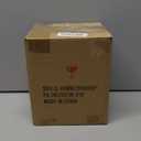 PETAFLOP Wooden Picture Frame 4x6 Bulk Set of 18, Brown Photo Frames Fits 4 by 6 for Wall or Tabletop Display