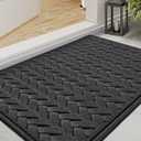 DEXI Front Door Mat Outside Entrance 24x36 Heavy Duty Entry Floor Doormat