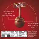 Lindt LINDOR Milk Chocolate Candy Truffles, Milk Chocolate with Melting Truffle Center, 15.2 oz. Bag