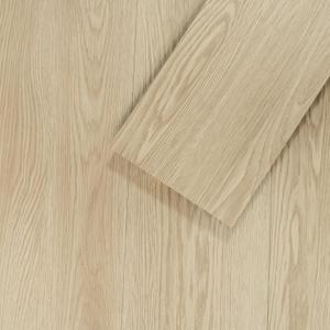 Mysflosy Peel and Stick Self-Adhesive Vinyl Flooring Plank, 12-Pack - 6 x 36 inch, Natural Wood Grain Flooring Waterproof for DIY Installation, Cover 18 Sq. Ft, Light Brown
